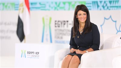 وزيرة التعاون الدولى تلتقى رئيس مجموعة تمويل البيئة والبنية التحتية ببنك اليابان