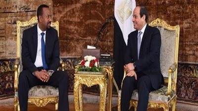 أبي أحمد : الرئيس السيسي قيادته حكيمة وسد النهضة مفيدا لمصر