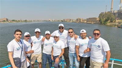 البنك الأهلي المتحد - مصر قام بتنظيم فعالية لتنظيف نهر النيل بالقناطر الخيرية 23 سبتمبر الجاري