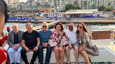 نجوم مهرجان الإسكندرية السينمائي في رحلة بحرية...صور