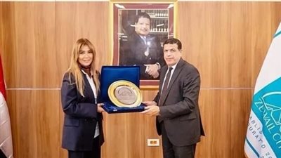 « البنك المركزي » يبحث أوجه التعاون مع جامعة «العلوم والتكنولوجيا »