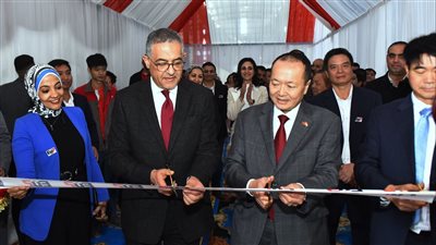 رئيس الهيئة العامة للاستثمار يفتتح أول مصنع باستثمارات فيتنامية 100% في مصر