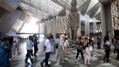 غلق المتحف المصري  الكبير ووقف الزيارات