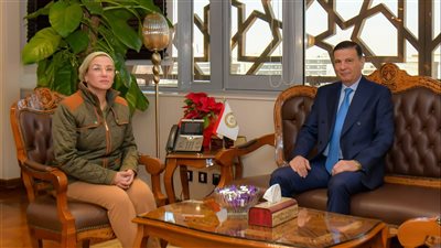 وزيرة البيئة تستقبل وزير الزراعة لمناقشة الملفات المشتركة 