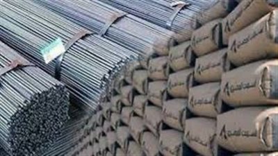 أسعار الحديد والأسمنت في مصر  اليوم 24يناير