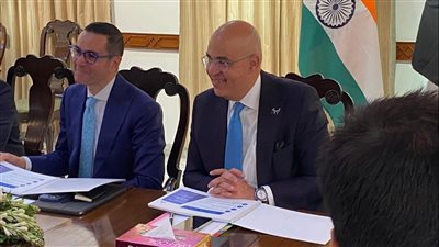 وزير الاستثمار والتجارة الخارجية يبحث توسعات استثمارية جديدة مع شركة TCI Sanmar الهندية