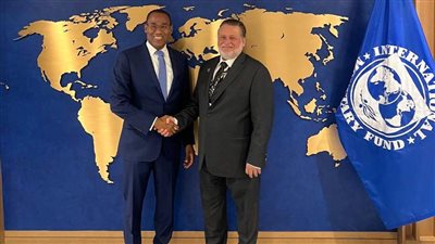 محافظ البنك المركزي المصري يلتقي نائب المدير العام لصندوق النقد الدولي