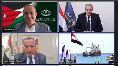 إنزال الكابل البحري “كورال بريدج” بين مصر والأردن لأول مرة 