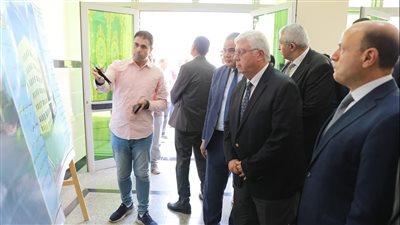 وزير التعليم العالي ومحافظ كفر الشيخ يفتتحان مقر جامعة كفر الشيخ الأهلية