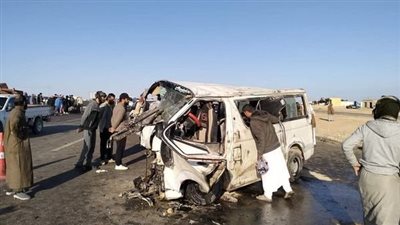 «الصحة»: حالتا وفاة و18 مصابًا في حادث تصادم على طريق«الإسكندرية – مطروح»