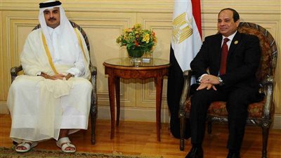 رسالة شفهية من الرئيس السيسي إلى أمير قطر تؤكد التضامن مع الدوحة 