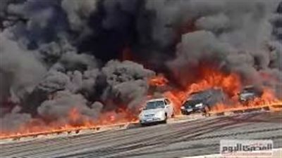 مصرع شخصين وإصابة 5 آخرين في انفجار خط غاز بالإسماعيلية