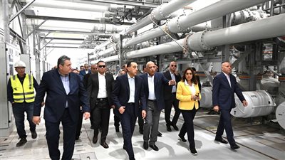 رئيس الوزراء يتفقد مراحل التشغيل التجريبي لمشروع الربط الكهربائي المصري السعودي 