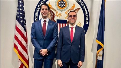 وزير الاستثمار يبحث  تعزيز التعاون مع المؤسسة الأمريكية للتمويل من أجل التنمية