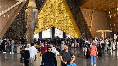 المتحف المصري الكبير يستقبل نحو 12 ألف زائر لليوم السابع على التوالي