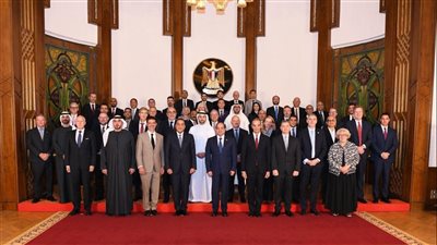 السيسي يستقبل قيادات شركات التعهيد العالمية  في قطاع الاتصالات وتكنولوجيا المعلومات