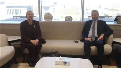 وزير الزراعة يستقبل الأمين التنفيذي لاتفاقية الأمم المتحدة لمكافحة التصحر