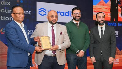 تيراديكس تحصد جائزة التميّز الإقليمي في التعاون بسلاسل الإمداد