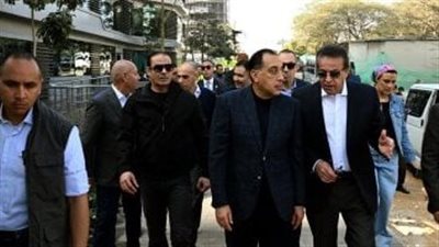 رئيس الوزراء يتفقد مشروع تطوير مدينة النيل الطبية 