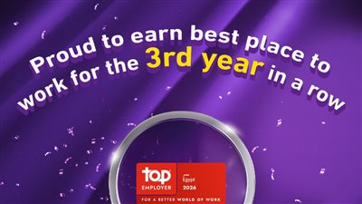 المصرية للاتصالات تفوز بجائزة أفضل بيئة عمل