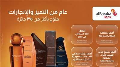 بنك البركة مصر يحقق نموًا تراكميًا 400% وأرباحًا تتجاوز 4 مليارات جنيه في 2025