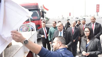 وزير التموين: إطلاق القافلة رقم 16 من المساعدات الإنسانية إلى غزة بإجمالي 130 طنًا