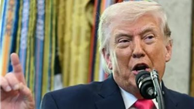 ترامب: ناقلات نفط فارغة تتجه إلى أمريكا لتحميل أفضل الخام والغاز