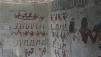 ترميم وتطوير ثلاث مقابر أثرية بجبانة الخوخة بالبر الغربي في الأقصر