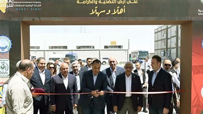 رئيس الوزراء يفتتح مصنع شركة سيناء الوطنية للصناعات البلاستيكية في المنطقة الصناعية ببئر العبد
