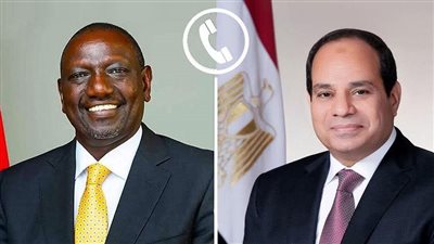 السيسي وروتو يؤكدان تعزيز العلاقات المصرية الكينية وتكثيف التنسيق بشأن السودان والقرن الأفريقي