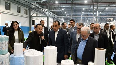 مدبولي يفتتح مصنع 