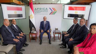 الرئيس السيسي يلتقي رئيس 