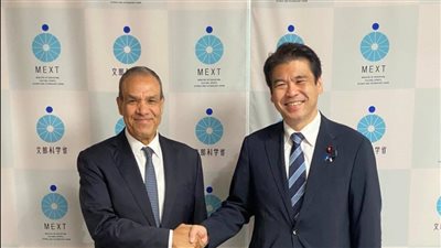 وزير الخارجية يلتقي وزير التعليم والثقافة والرياضة والعلوم والتكنولوجيا الياباني