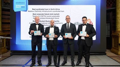 بنك البركة مصر يحصد 10 جوائز دولية من EMEA Finance تأكيداً ل