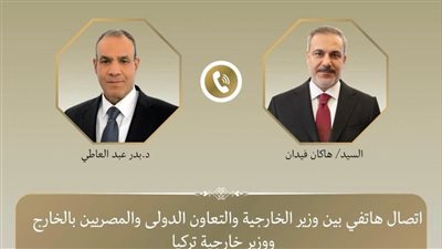 اتصال هاتفي بين وزيري خارجية مصر وتركيا لبحث مستجدات الأوضاع الإقليمية