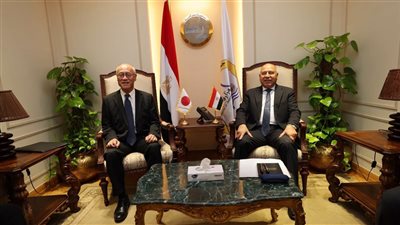 وزير النقل يبحث مع سفير اليابان تعزيز التعاون ومتابعة تنفيذ المرحلة الأولى