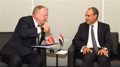 وزير الخارجية يلتقي نظيره الدنماركي في نيويورك لبحث تعزيز ال